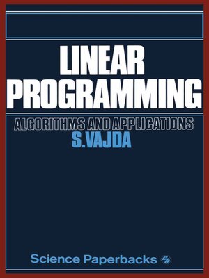 cover image of Linear Programming